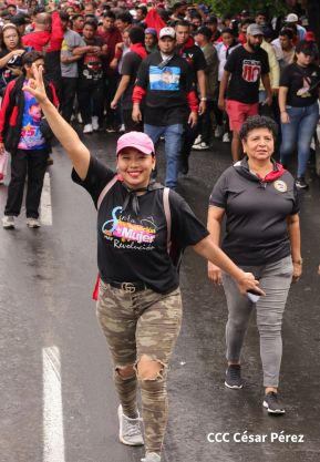 ¡Un Pueblo Unido Jamás Será Vencido! Caminata hacia la Hacienda El Vapor en honor a los Héroes y Mártires
