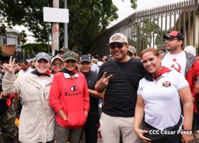 ¡Un Pueblo Unido Jamás Será Vencido! Caminata hacia la Hacienda El Vapor en honor a los Héroes y Mártires