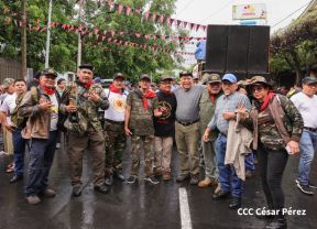 ¡Un Pueblo Unido Jamás Será Vencido! Caminata hacia la Hacienda El Vapor en honor a los Héroes y Mártires