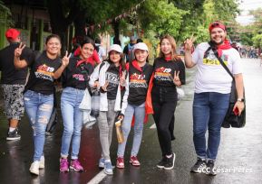 ¡Un Pueblo Unido Jamás Será Vencido! Caminata hacia la Hacienda El Vapor en honor a los Héroes y Mártires