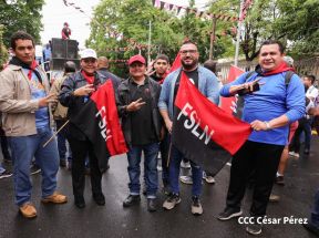 ¡Un Pueblo Unido Jamás Será Vencido! Caminata hacia la Hacienda El Vapor en honor a los Héroes y Mártires