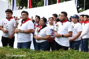 Nicaragua rinde honores al Comandante Carlos Fonseca Amador a 88 años de su natalicio 