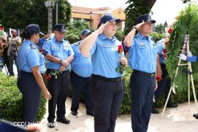 Nicaragua rinde honores al Comandante Carlos Fonseca Amador a 88 años de su natalicio 