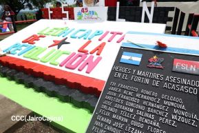 Familias de Occidente celebran 45 Años de liberación