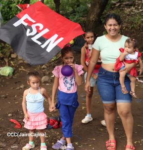 Familias de Occidente celebran 45 Años de liberación