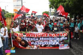 Familias de Occidente celebran 45 Años de liberación