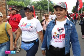 Familias de Occidente celebran 45 Años de liberación