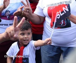 Familias de Occidente celebran 45 Años de liberación