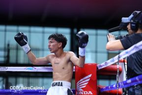 Velada de Boxeo Regreso a Casa en el Polideportivo Alexis Arguello