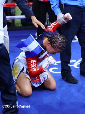 Velada de Boxeo Regreso a Casa en el Polideportivo Alexis Arguello