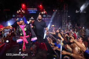 Velada de Boxeo Regreso a Casa en el Polideportivo Alexis Arguello