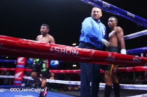 Velada de Boxeo Regreso a Casa en el Polideportivo Alexis Arguello