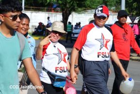 Caminata “Nicaragua Heroica, Comandante Julio Buitrago”
