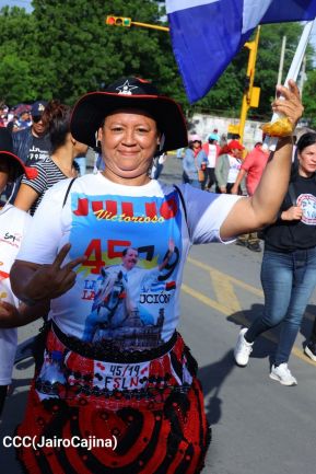 Caminata “Nicaragua Heroica, Comandante Julio Buitrago”