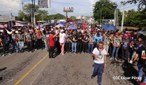 Caminata “Nicaragua Heroica, Comandante Julio Buitrago”