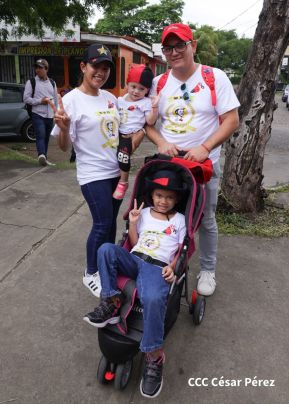 Caminata “Nicaragua Heroica, Comandante Julio Buitrago”