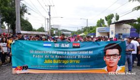 Caminata “Nicaragua Heroica, Comandante Julio Buitrago”