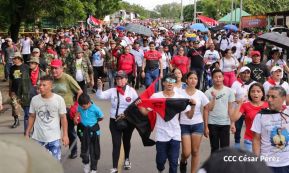 Caminata “Nicaragua Heroica, Comandante Julio Buitrago”
