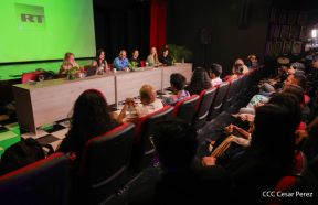 Intercambio profesional entre Comunicadores Sandinistas y RT en Español