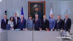 Presidente Comandante Daniel y Compañera Rosario se reúnen con delegación de Alto Nivel de la Federación de Rusia