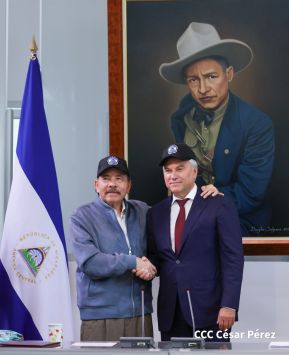Presidente Comandante Daniel y Compañera Rosario se reúnen con delegación de Alto Nivel de la Federación de Rusia