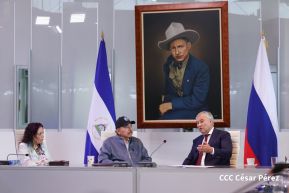 Presidente Comandante Daniel y Compañera Rosario se reúnen con delegación de Alto Nivel de la Federación de Rusia