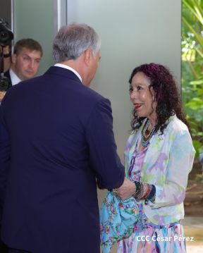 Presidente Comandante Daniel y Compañera Rosario se reúnen con delegación de Alto Nivel de la Federación de Rusia