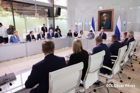 Presidente Comandante Daniel y Compañera Rosario se reúnen con delegación de Alto Nivel de la Federación de Rusia
