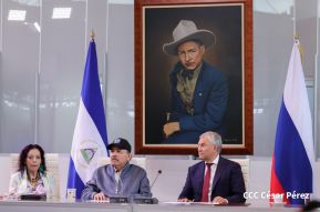 Presidente Comandante Daniel y Compañera Rosario se reúnen con delegación de Alto Nivel de la Federación de Rusia