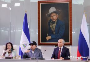 Presidente Comandante Daniel y Compañera Rosario se reúnen con delegación de Alto Nivel de la Federación de Rusia