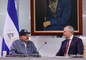 Presidente Comandante Daniel y Compañera Rosario se reúnen con delegación de Alto Nivel de la Federación de Rusia