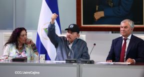 Presidente Comandante Daniel y Compañera Rosario se reúnen con delegación de Alto Nivel de la Federación de Rusia