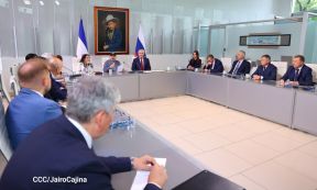 Presidente Comandante Daniel y Compañera Rosario se reúnen con delegación de Alto Nivel de la Federación de Rusia