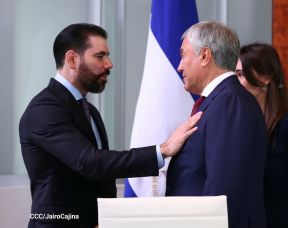 Presidente Comandante Daniel y Compañera Rosario se reúnen con delegación de Alto Nivel de la Federación de Rusia