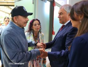 Presidente Comandante Daniel y Compañera Rosario se reúnen con delegación de Alto Nivel de la Federación de Rusia