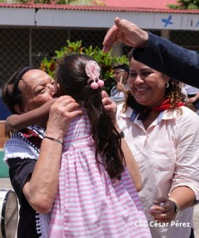 Heroína palestina Leila Khaled de visita en Nicaragua