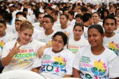 Arranca jornada de celebración del 35/19: UNID@S EN VICTORIAS!
