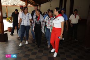 Heroína palestina Leila Khaled de visita en Nicaragua
