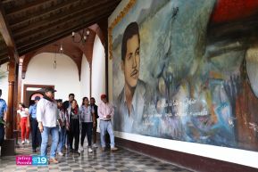 Heroína palestina Leila Khaled de visita en Nicaragua