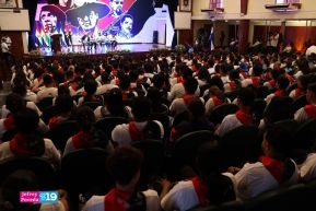 Heroína palestina Leila Khaled de visita en Nicaragua