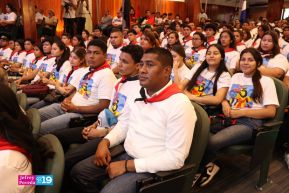 Heroína palestina Leila Khaled de visita en Nicaragua