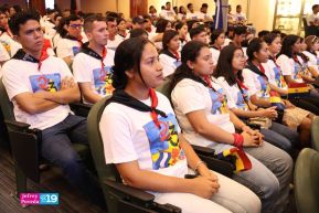 Heroína palestina Leila Khaled de visita en Nicaragua