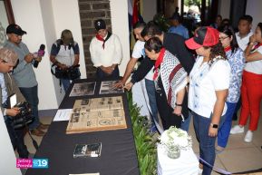 Heroína palestina Leila Khaled de visita en Nicaragua