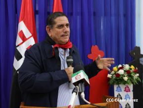 Heroína palestina Leila Khaled de visita en Nicaragua