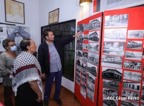 Heroína palestina Leila Khaled de visita en Nicaragua