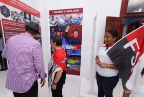 Heroína palestina Leila Khaled de visita en Nicaragua