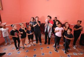 Heroína palestina Leila Khaled de visita en Nicaragua