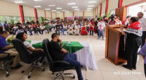 Heroína palestina Leila Khaled de visita en Nicaragua