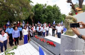 Heroína palestina Leila Khaled de visita en Nicaragua