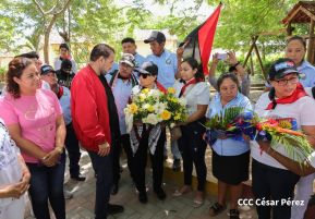 Heroína palestina Leila Khaled de visita en Nicaragua